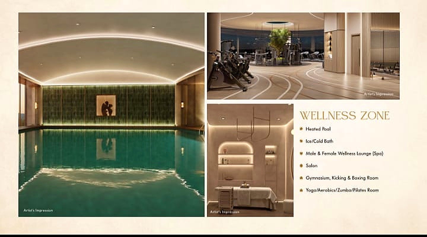 Wellness Zone — heated pool and spa